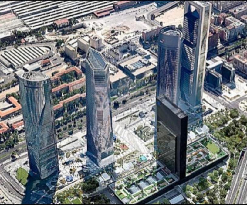 De Frente A 4 Torres, Habitacion Con Bano Hotell Madrid Eksteriør bilde